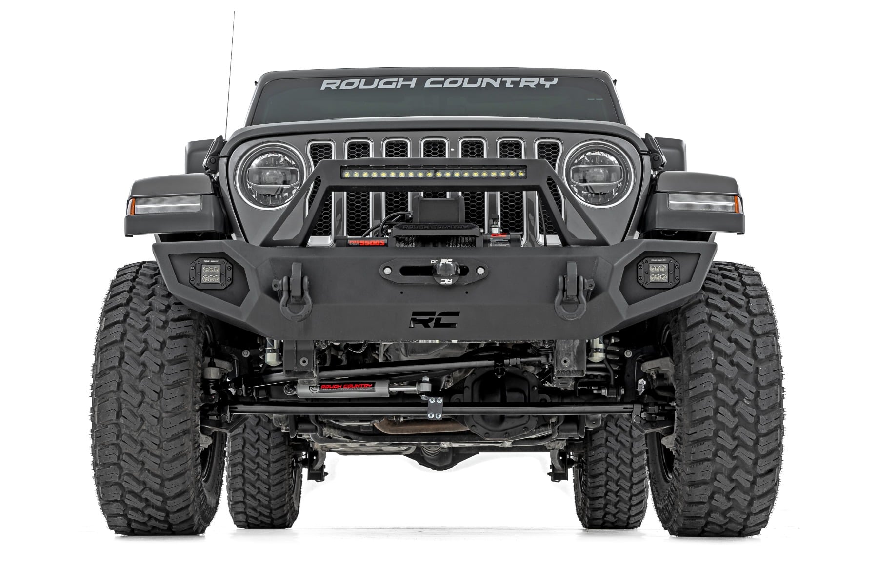 Rough Country HD Steering Kit Jeep Gladiator JT/Wrangler JL 4WD (2018-2026)