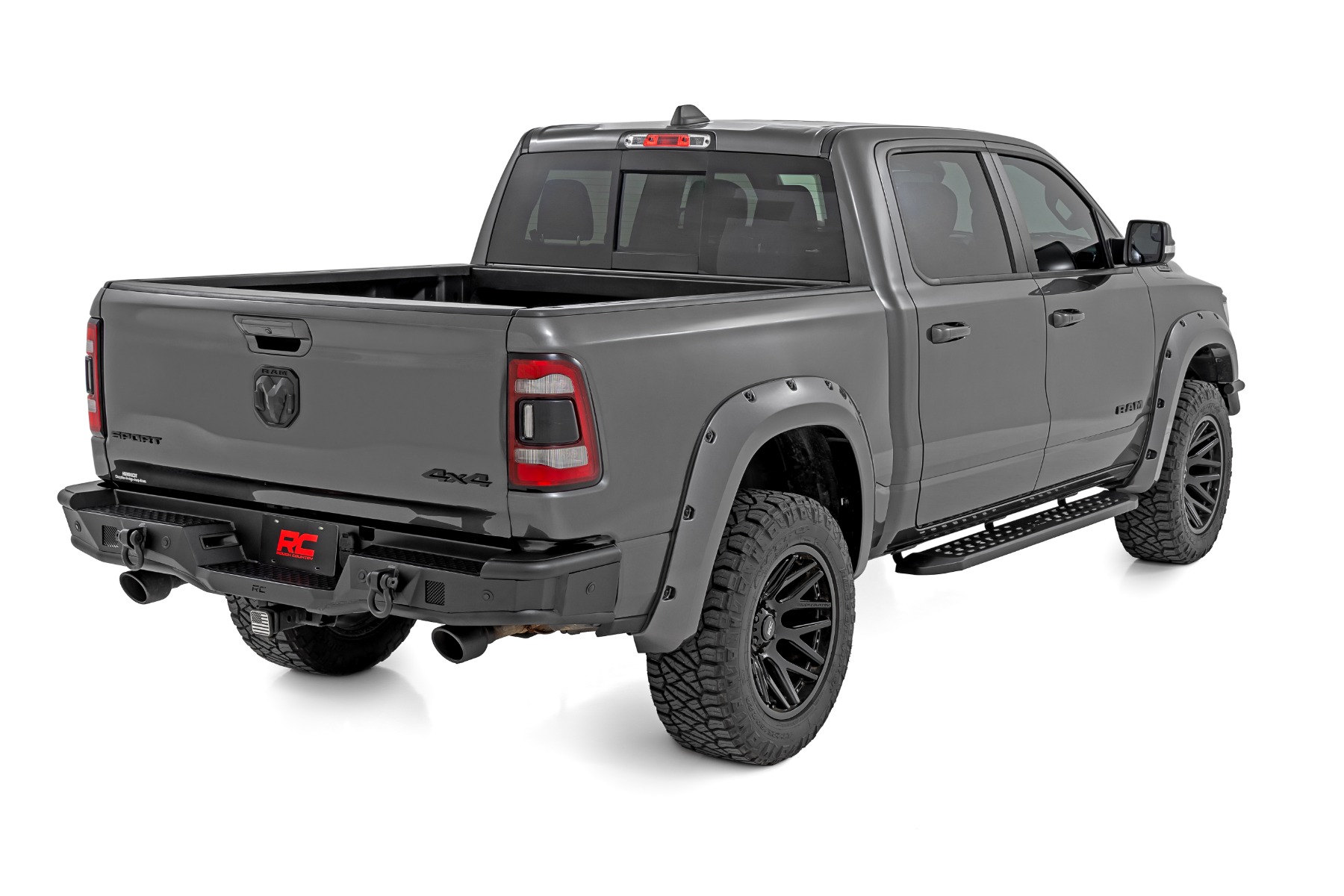 Rough Country Rear Bumper Tubular Ram 1500 2WD/4WD (2019-2024)