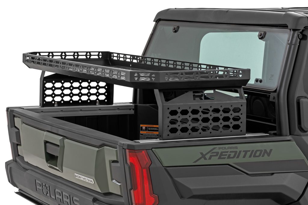 Rough Country Bed Rack Spare Tire Mount Polaris Xpedition XP