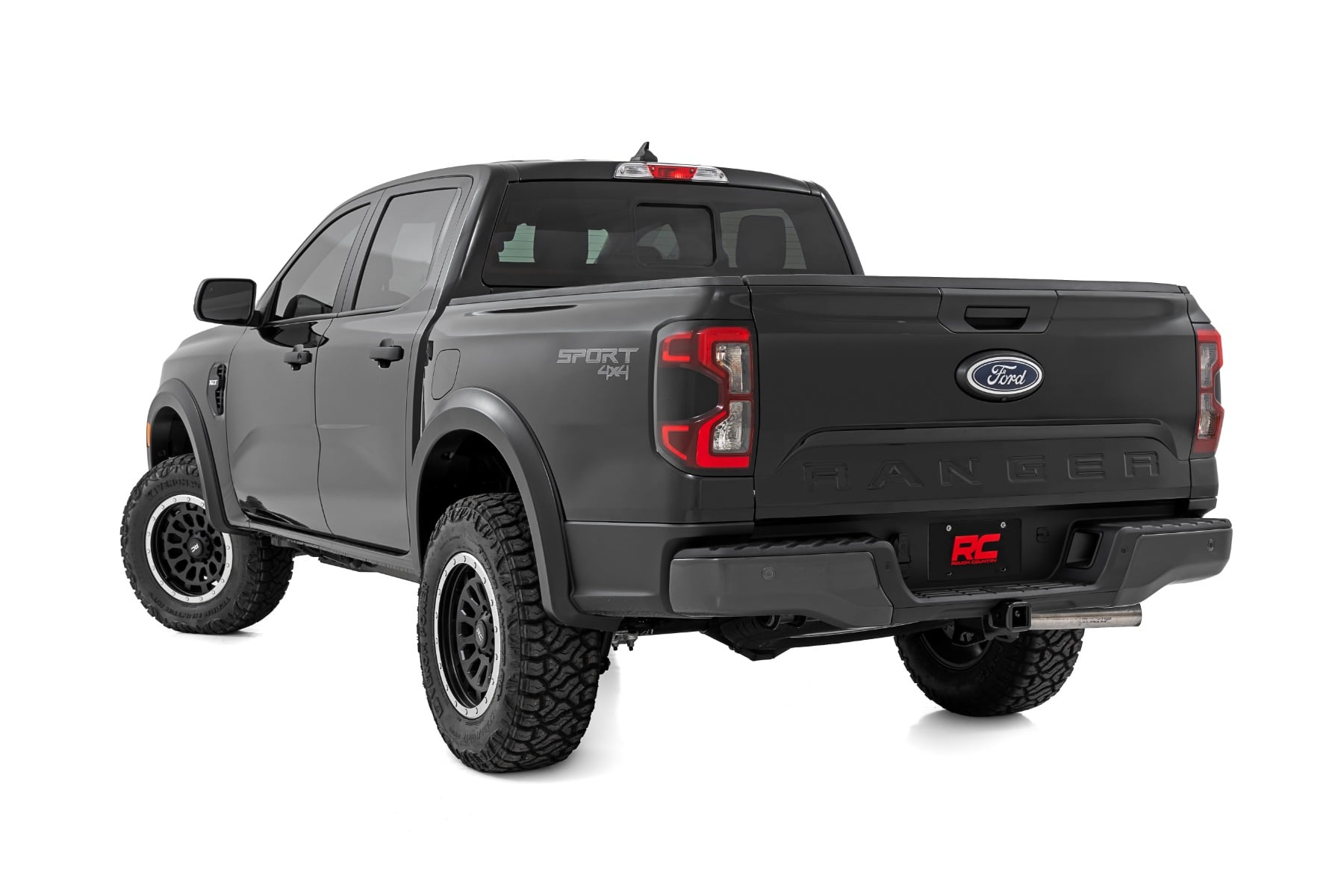Rough Country Sport Fender Flares YZ Oxford White Ford Ranger 2WD/4WD (2024-2026)