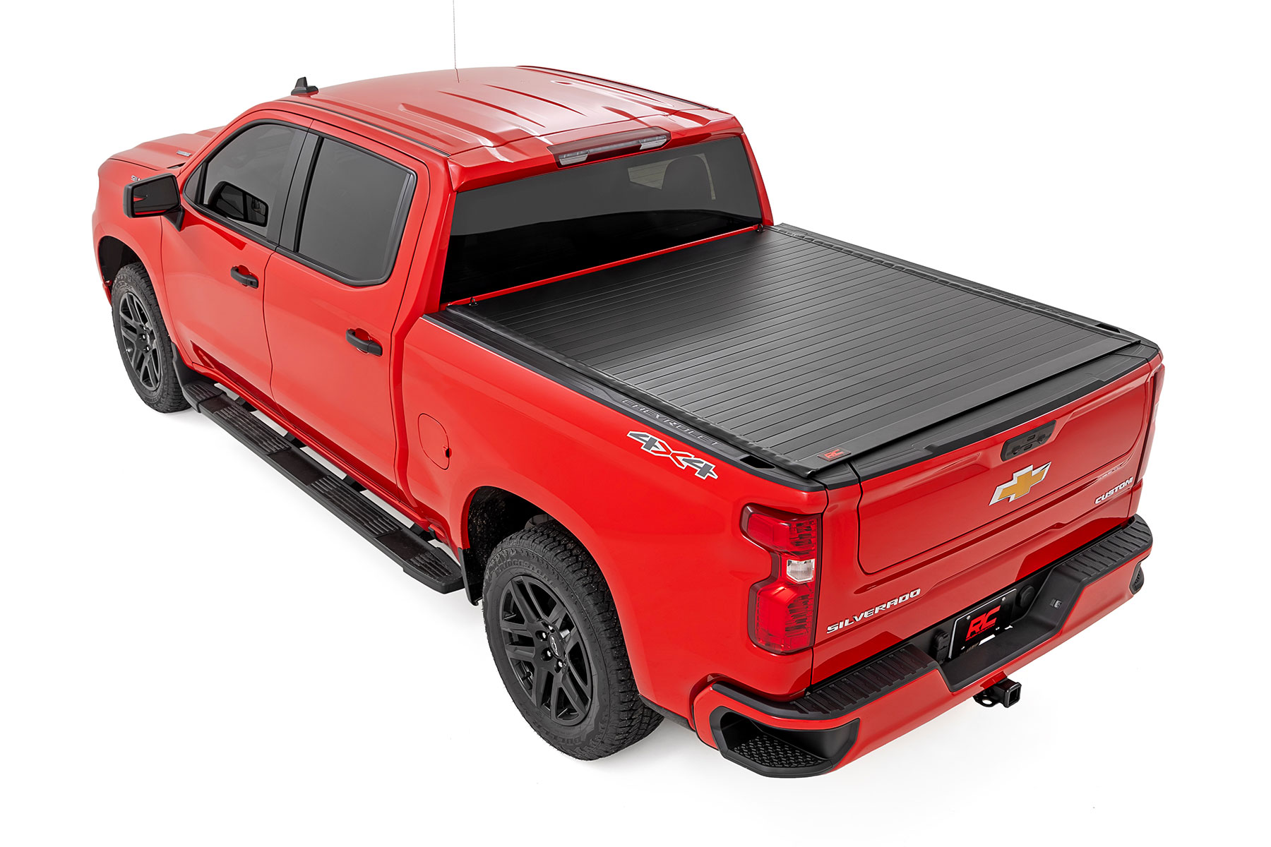 Rough Country Hard Roll Up Bed Cover 6β7β³ Bed Chevy/GMC Sierra 1500 (19-26)/Silverado 1500 (19-26)