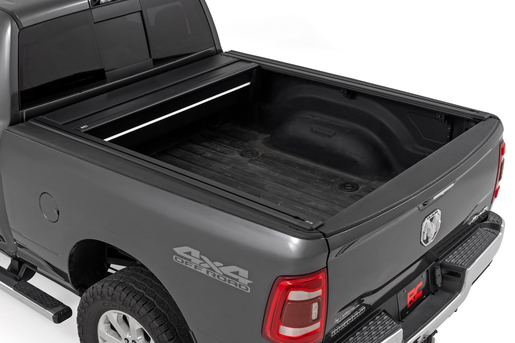 Rough Country Powered Bed Cover 6β4β³ Bed Ram 1500 (09-18) 2500 (10-26) 2WD/4WD