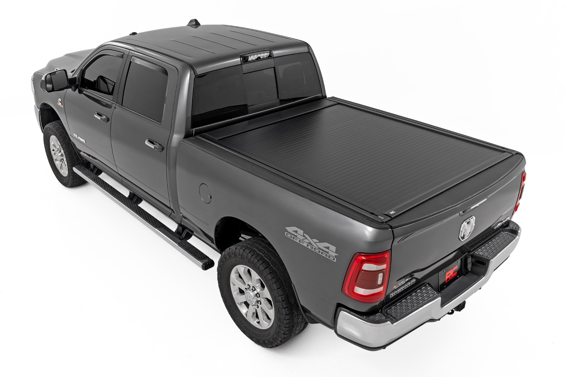 Rough Country Powered Bed Cover 6β4β³ Bed Ram 1500 (09-18) 2500 (10-26) 2WD/4WD