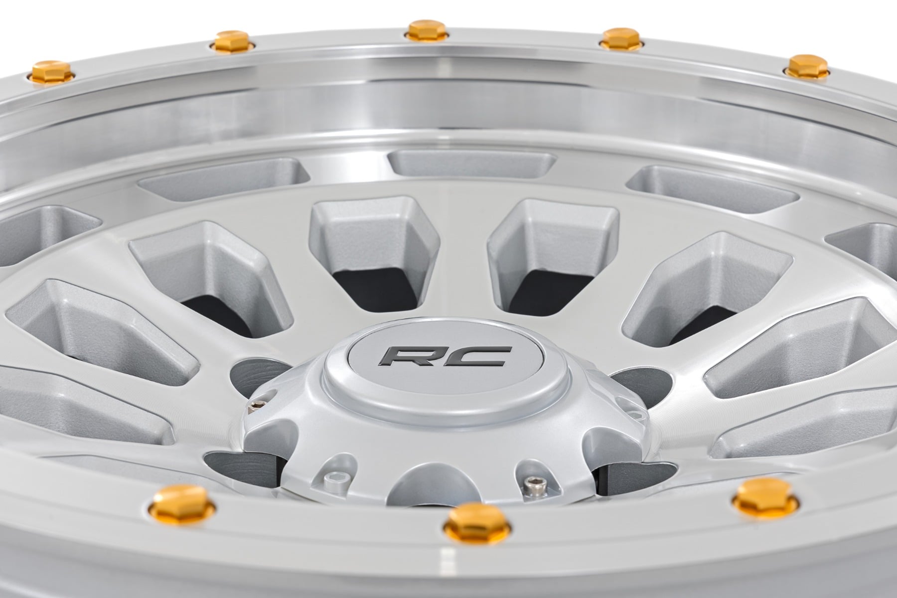 Rough Country 87 Series Wheel Simulated Beadlock Full Machine 17x8.5 5x5 +0mm