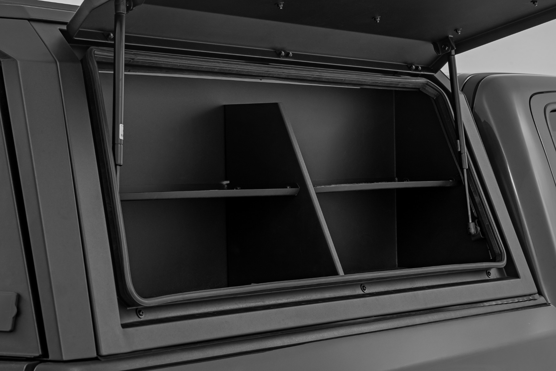 Rough Country Bed Cap Side Shelf Storage Bin Passengers Side Multiple Makes & Models (Chevy/Ford/GMC/Ram)