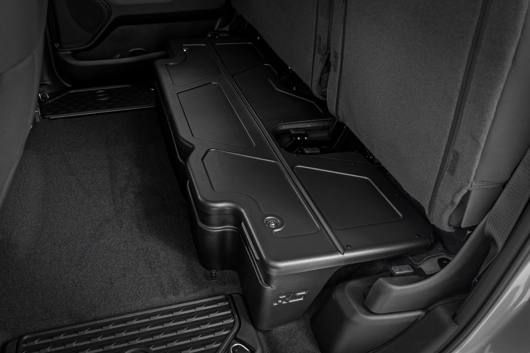 Rough Country Under Seat Storage with Locking Lid Crew Cab Ram 1500 2WD/4WD (2019-2026)