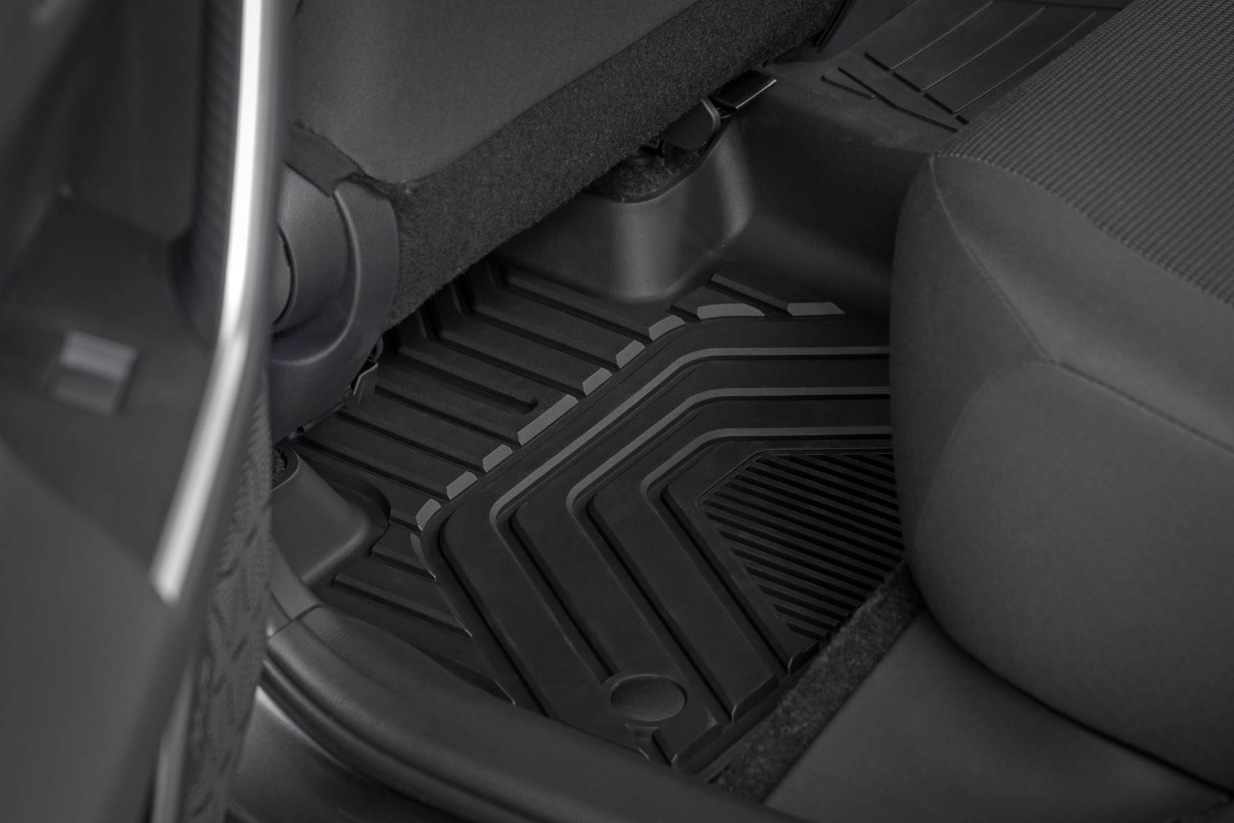 Rough Country Flex-Fit Floor Mats Front & Rear Toyota RAV4 2WD/4WD (2019-2025)