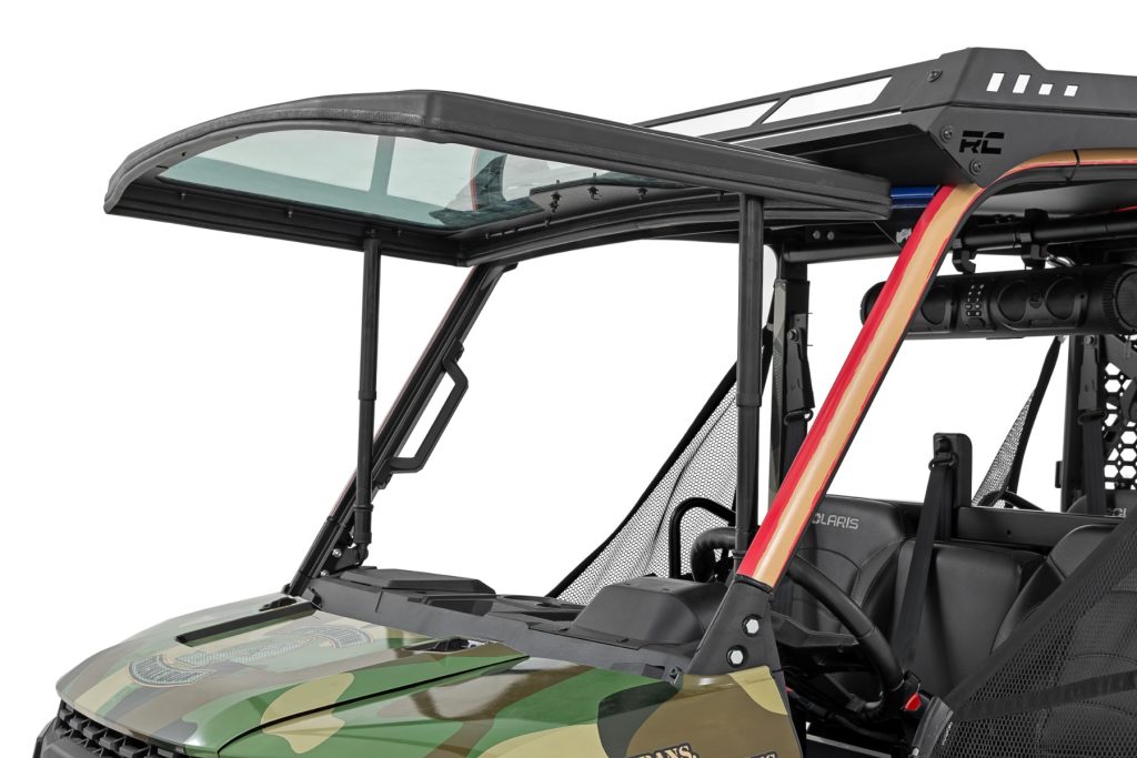 Rough Country Electric Tilt Windshield Glass Formed Frame Polaris Ranger XP 1000