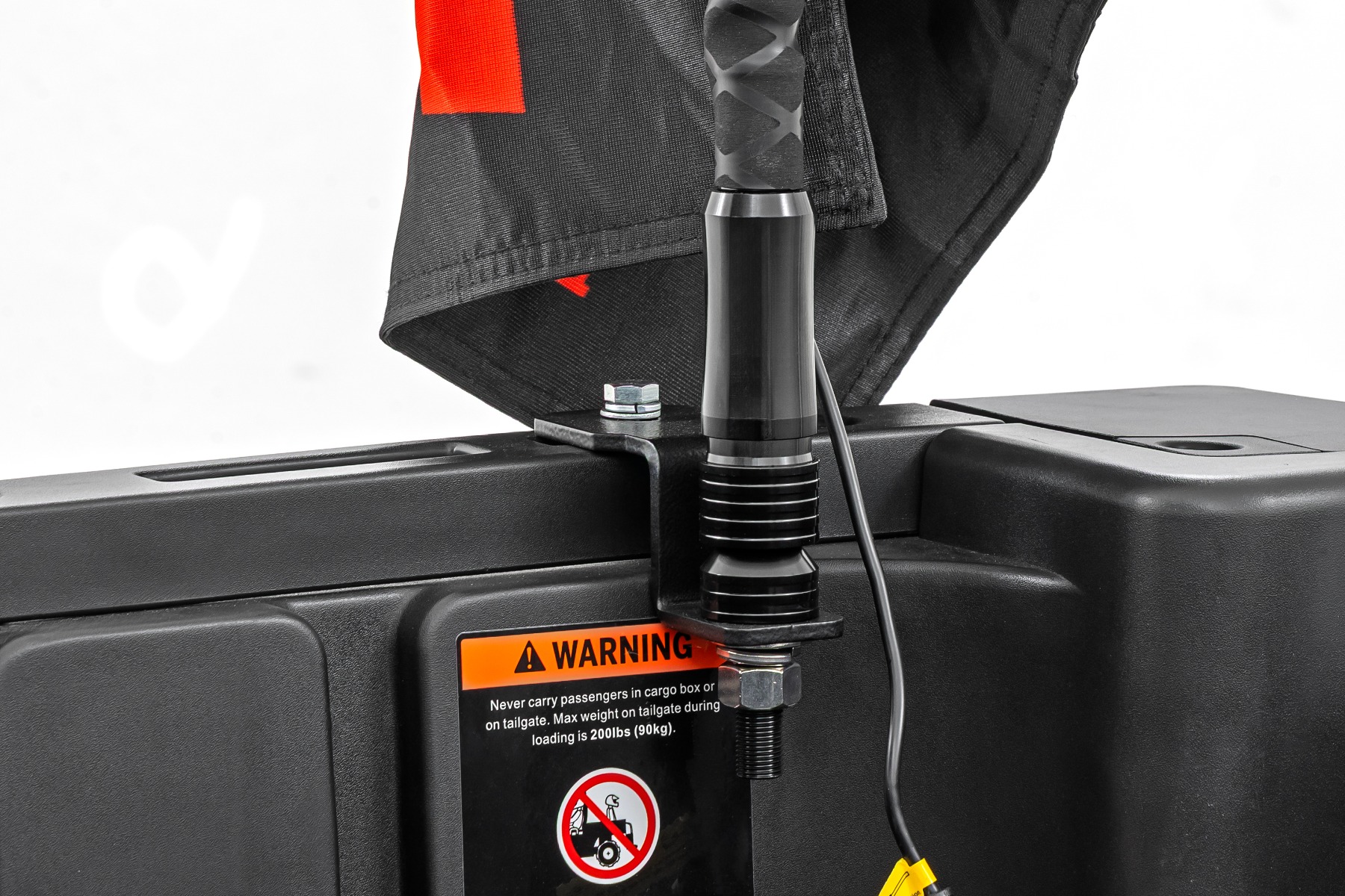 Rough Country Whip Mount 4β² Multl-Color LED Whip Pair Can-AM Defender/Segway