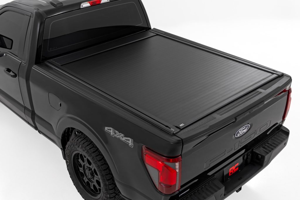 Rough Country Powered Retractable Bed Cover 6β7β³ Bed Ford F-150 (15-26)/F-150 Lightning (22-26)