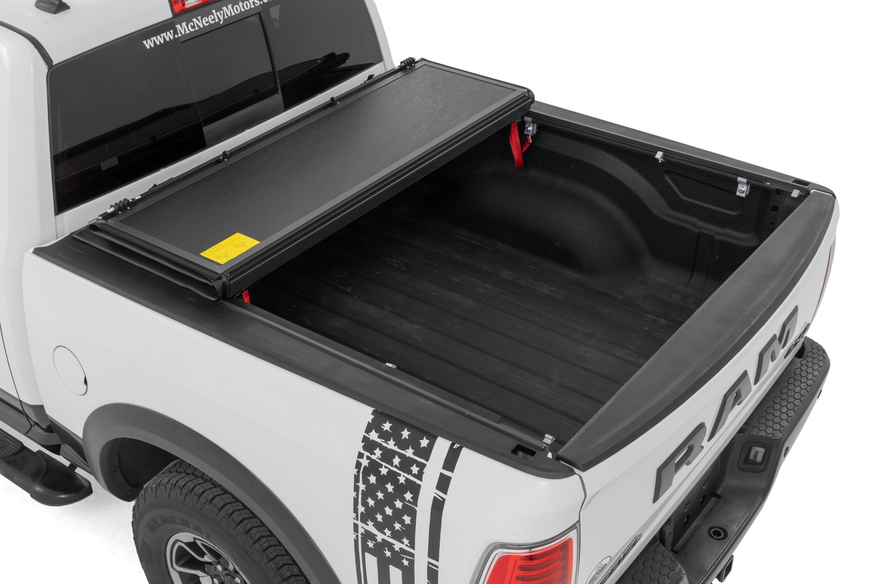 Rough Country Hard Low Profile Bed Cover 6β4β³ Bed Ram 1500/2500/3500 2WD/4WD (10-25 & Classic)