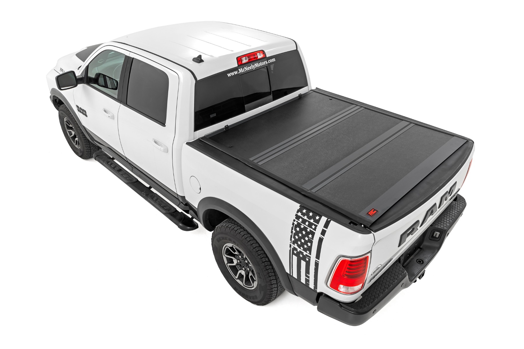 Rough Country Hard Low Profile Bed Cover 6β4β³ Bed Ram 1500/2500/3500 2WD/4WD (10-25 & Classic)