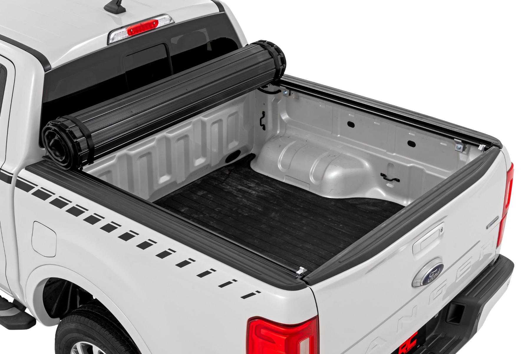 Rough Country Hard Roll Up Bed Cover 5β² Bed Ford Ranger 2WD/4WD (2019-2023)