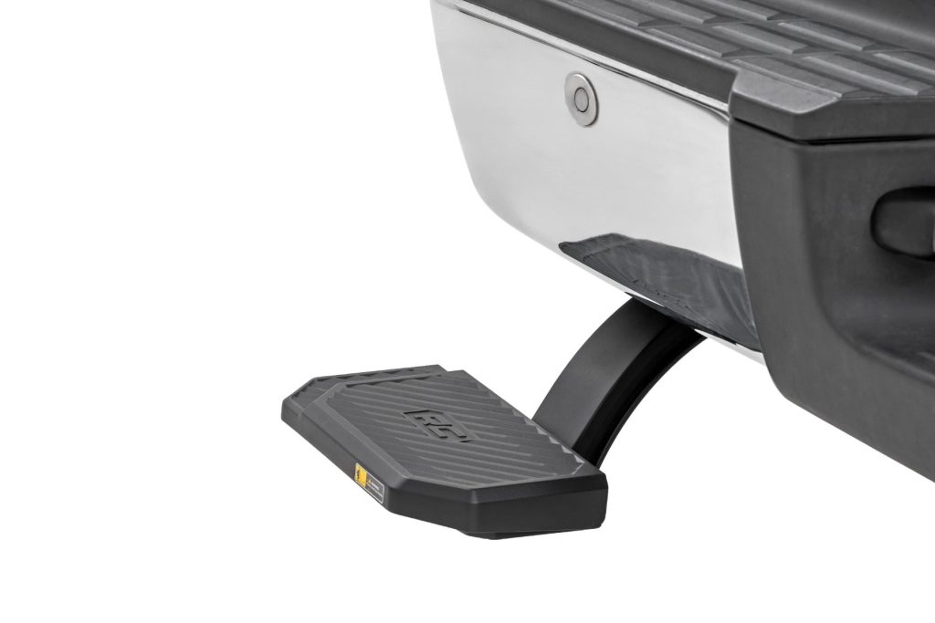 Rough Country Retractable Bed Step Manual Pull Chevy/GMC 2500HD/3500HD (11-14)