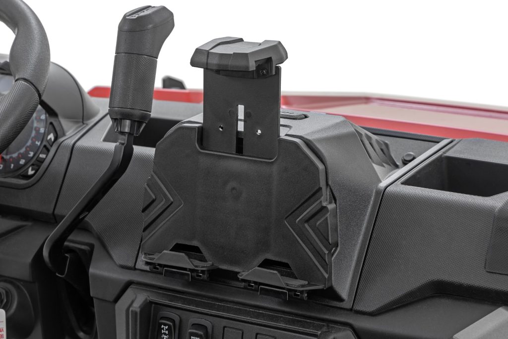 Rough Country Center Console Storage Tablet Holder Polaris Ranger 1000