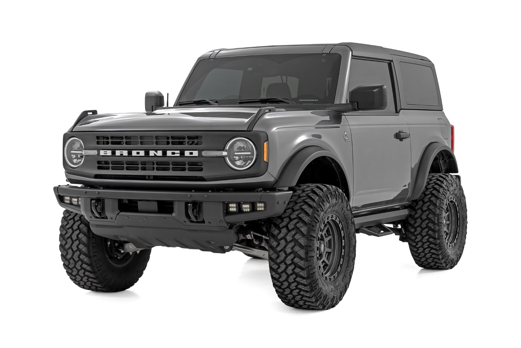Rough Country SRL2 Adjustable Aluminum Step 2 Door Ford Bronco (2 Door) 4WD (2021-2026)