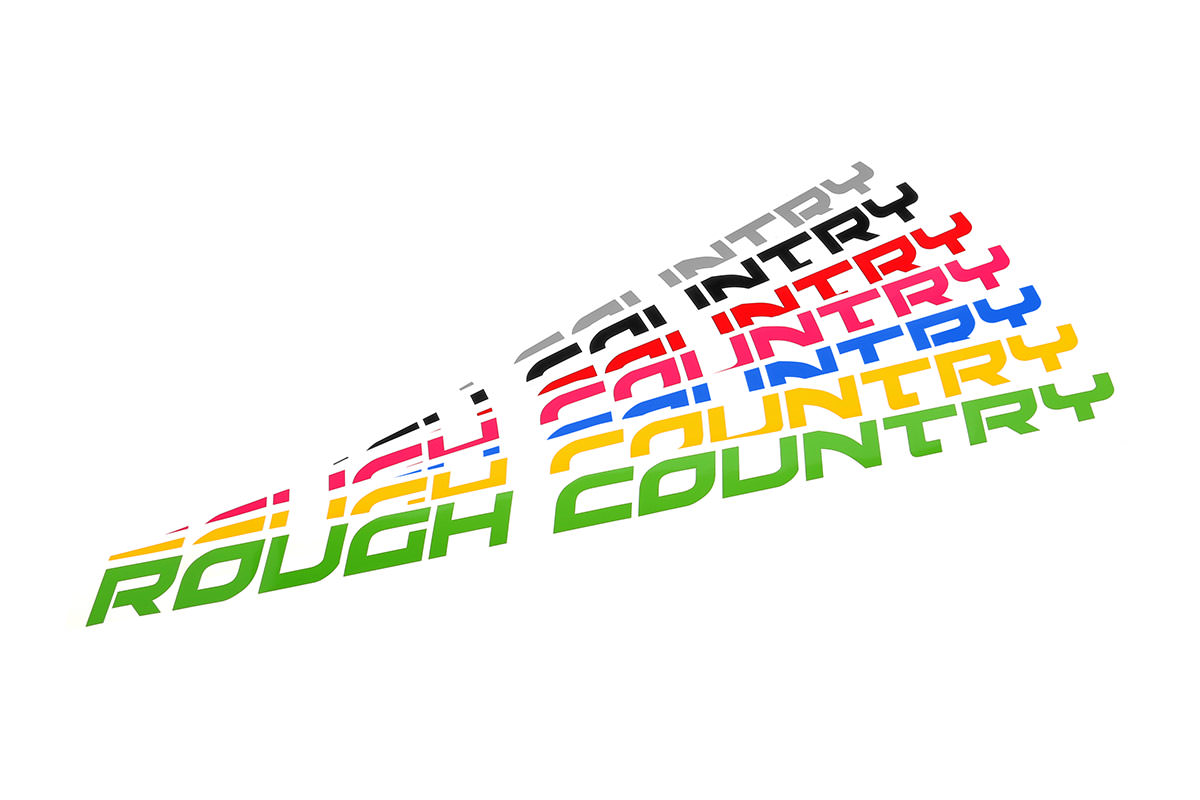 Rough Country Decal 27 Inch Fender Kelly Green