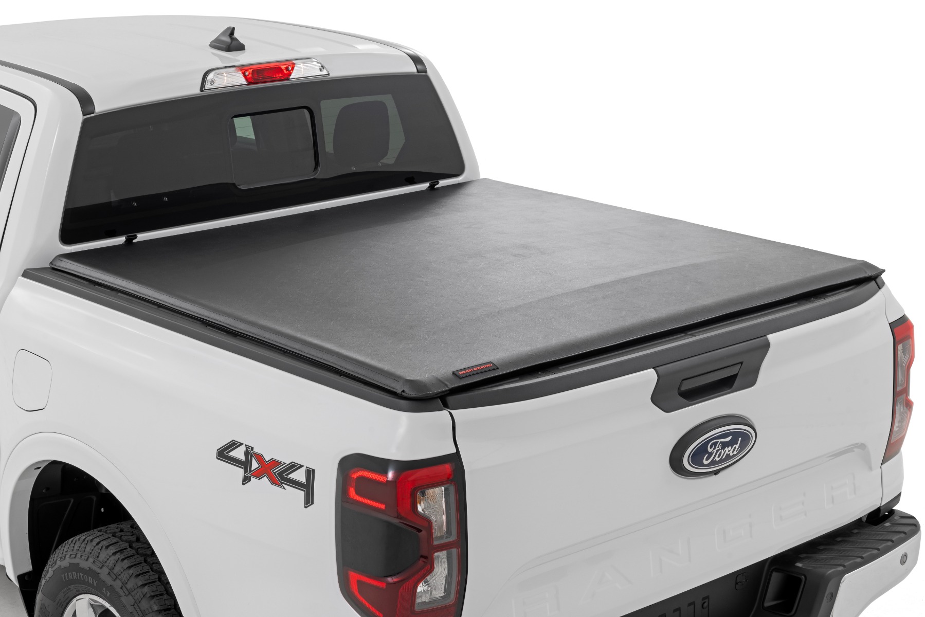 Rough Country Soft Roll Up Bed Cover 5′ Bed Ford Ranger 2WD/4WD (2024-2025)