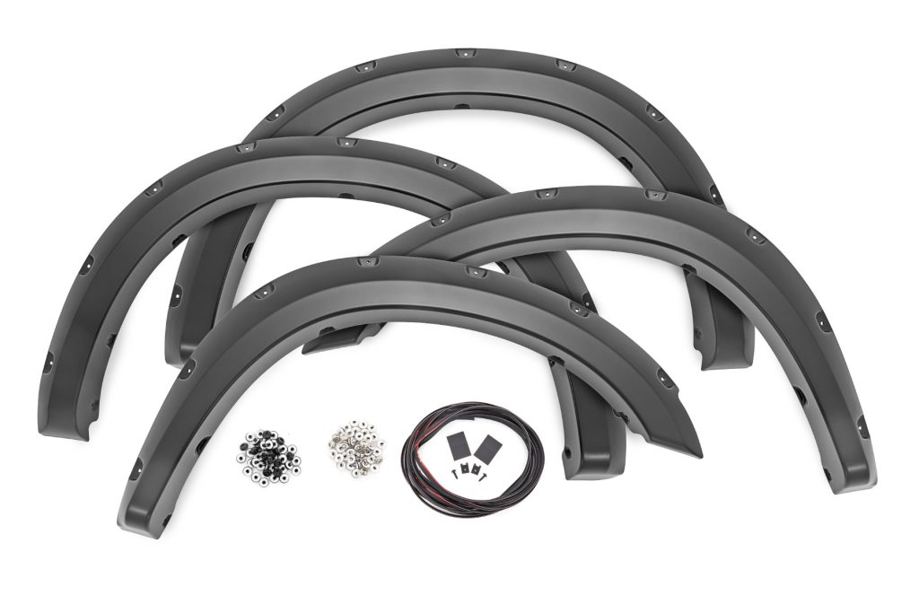 Rough Country Pocket Fender Flares PAU Granite Crystal Ram 2500/3500 2WD/4WD (11-18)