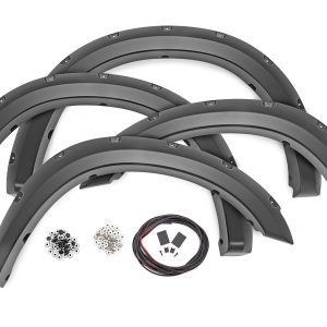 Rough Country Pocket Fender Flares Gloss Black Ram 2500/3500 2WD/4WD (2011-2018)