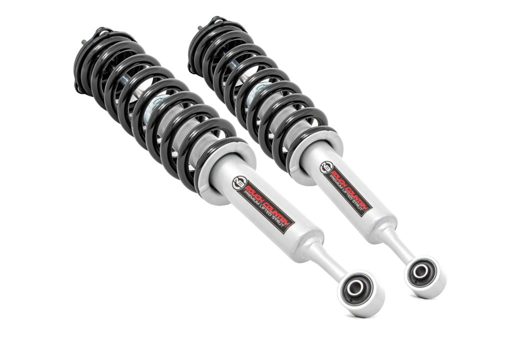 Rough Country Loaded Strut Pair 4 Inch Lift Toyota Tacoma 4WD (2016-2023)