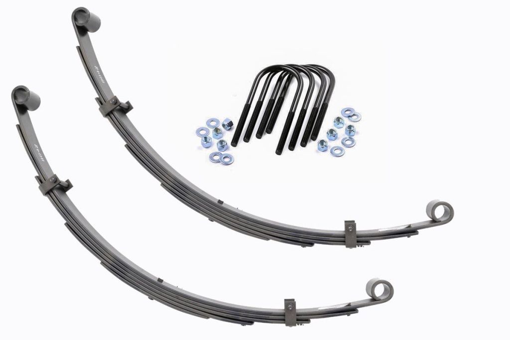 Rough Country Rear Leaf Springs 4″ Lift Pair Toyota Land Cruiser FJ40 4WD (1964-1980)