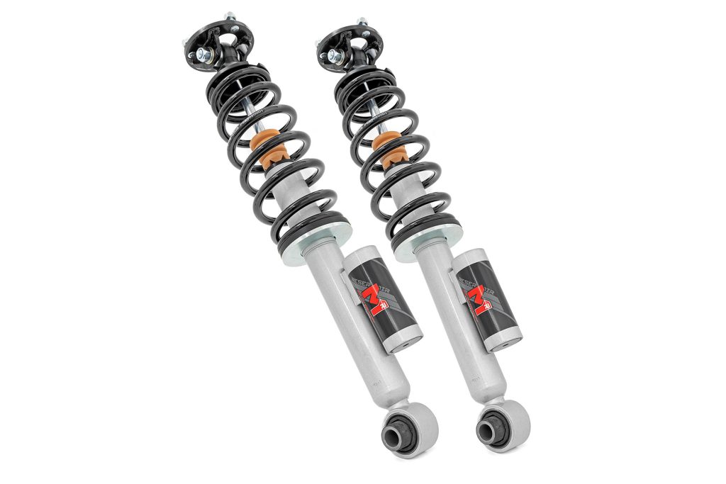 Rough Country M1R Reservoir Loaded Struts Adjustable Height Rear 2 Inch Ford Bronco (21-26)