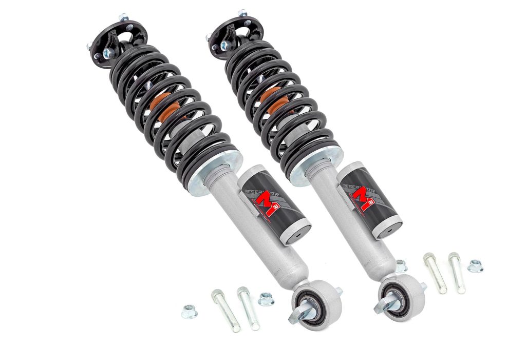 Rough Country M1R Reservoir Loaded Struts Adjustable Height Front 3.5 Inch Ford Bronco (21-26)