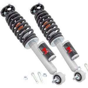 Rough Country M1R Reservoir Loaded Struts Adjustable Height Front 5 Inch Ford Bronco (21-26)