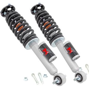 Rough Country M1R Reservoir Loaded Struts Adjustable Height Front 7 Inch Ford Bronco (21-25)