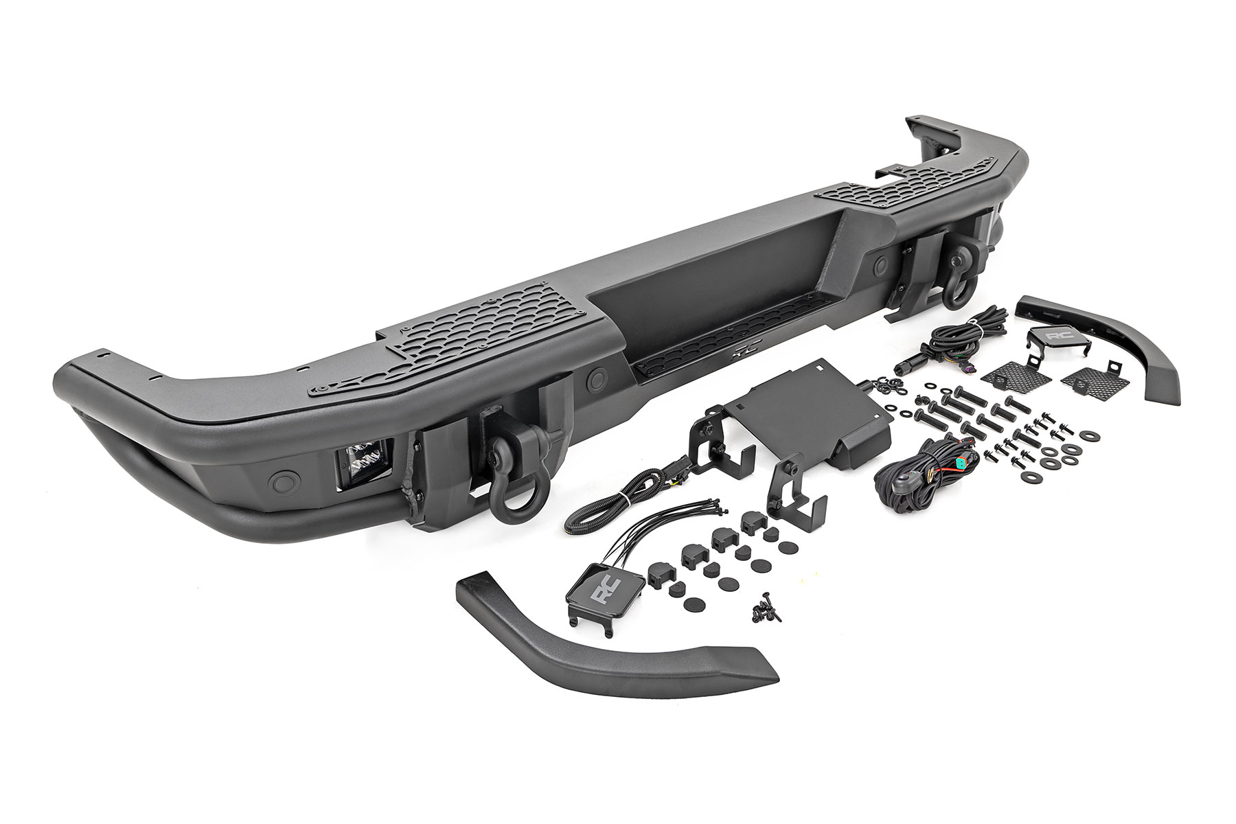 Rough Country Rear Bumper Tubular Ford Bronco 4WD (2021-2026)