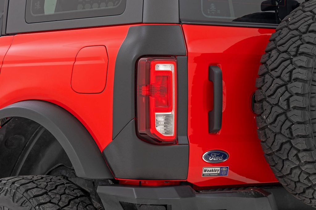 Rough Country Trail Cladding Rear Corners Ford Bronco 4WD (2021-2026)
