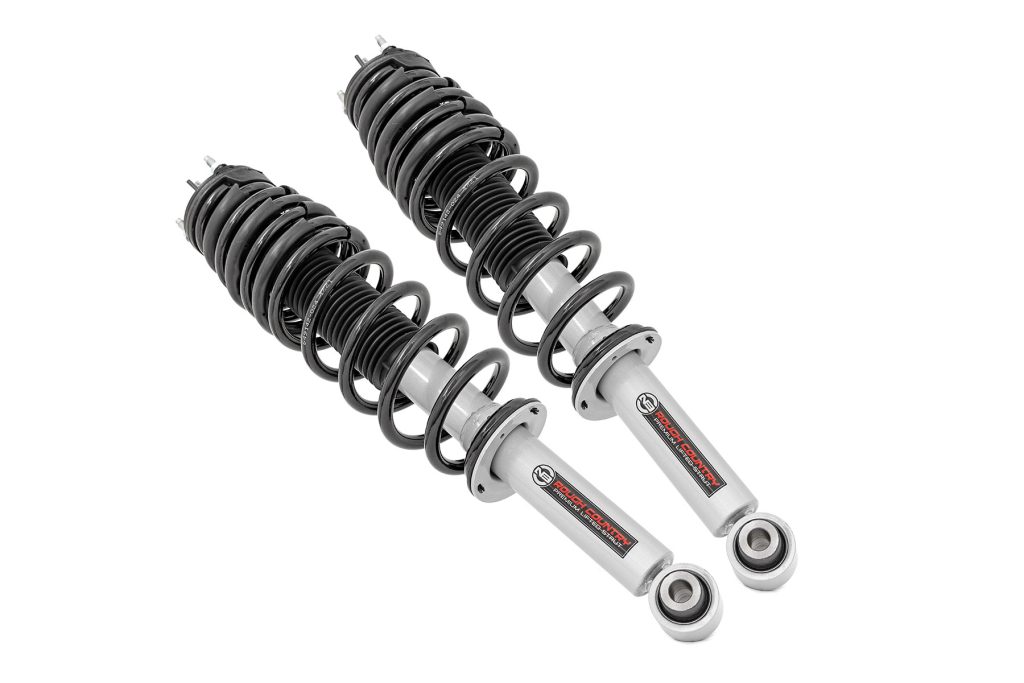 Rough Country Loaded Strut Pair 2 Inch Rear Ford Bronco 4WD (2021-2026)