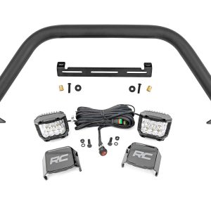 Rough Country Safari Bar 3β³ OSRAM (Pair) Wide OE Modular Steel Ford Bronco (21-26)