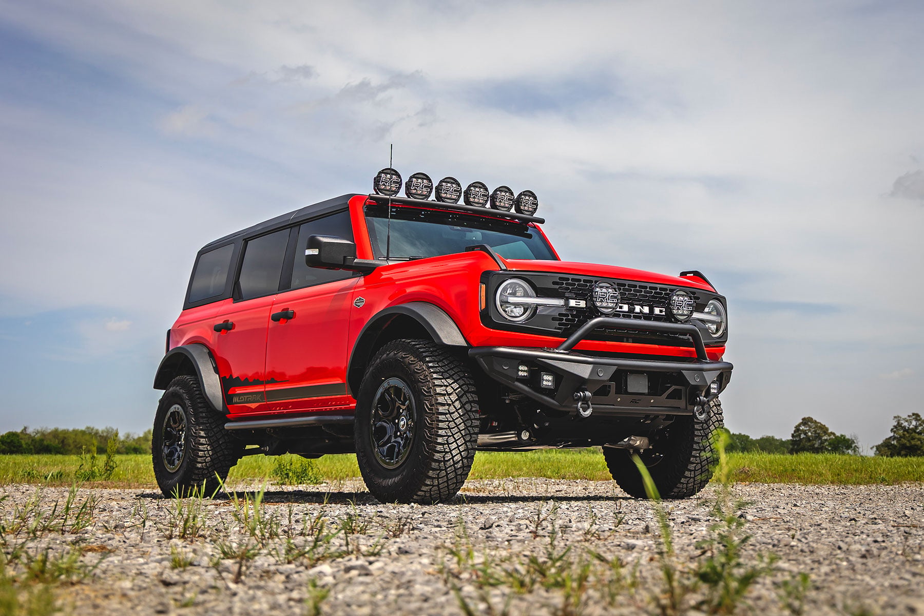 Rough Country Front Bumper Tubular Ford Bronco 4WD (2021-2026)