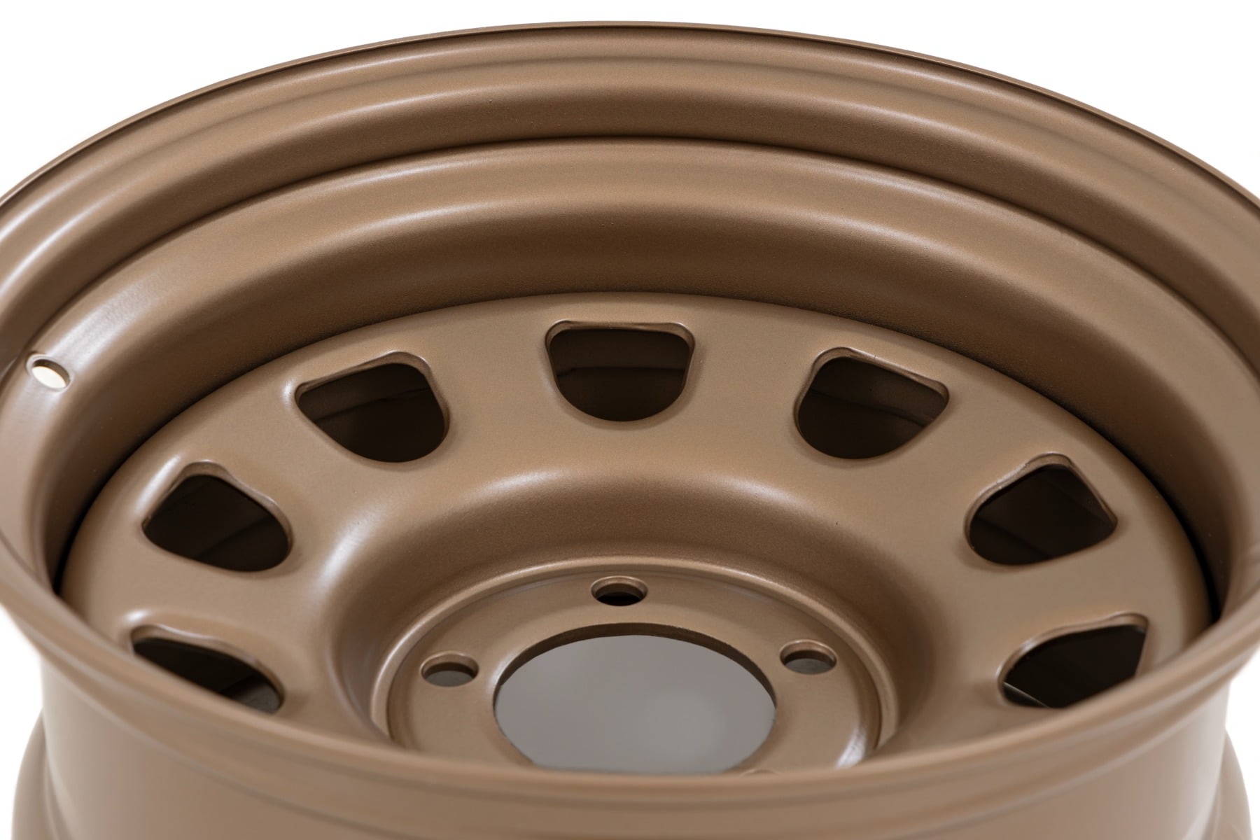Rough Country Steel Wheel Bronze 15x8 5x4.5 3.30 Bore -19