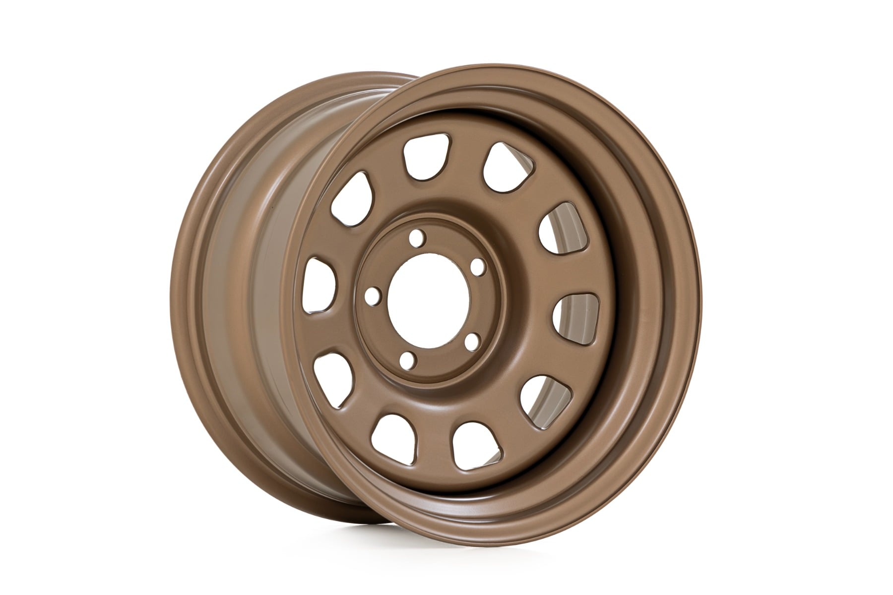 Rough Country Steel Wheel Bronze 15x8 5x4.5 3.30 Bore -19