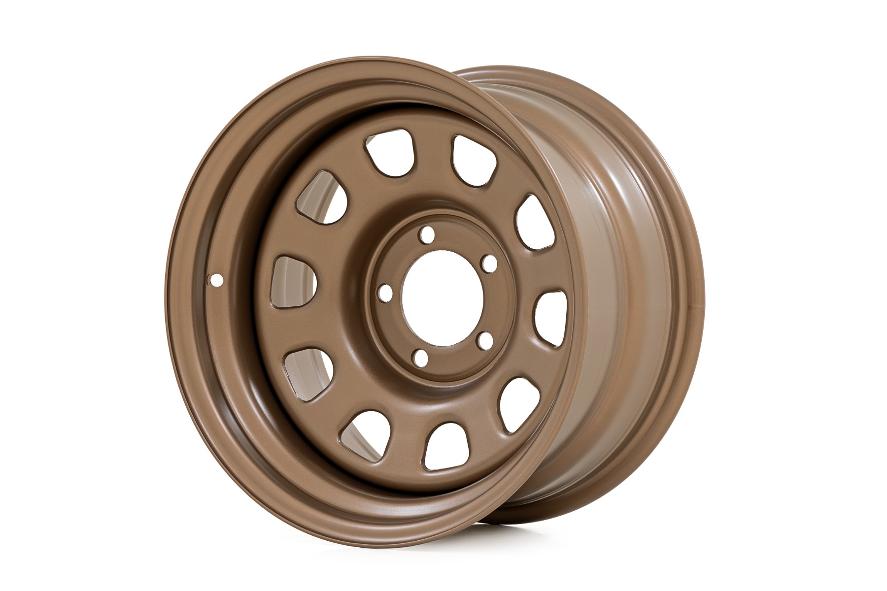 Rough Country Steel Wheel Bronze 17x9 5x5 3.30 Bore -12