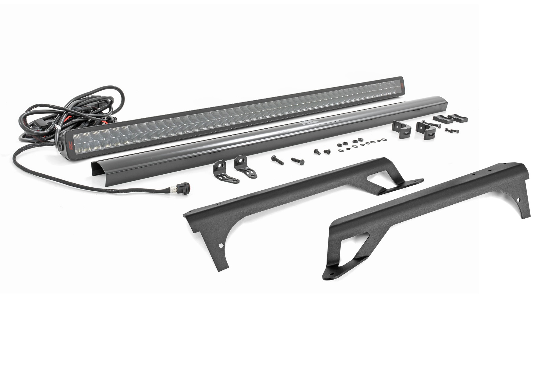 Rough Country LED Light Kit Windshield Mount 50″ Spectrum Dual Row Jeep Wrangler TJ (97-06)