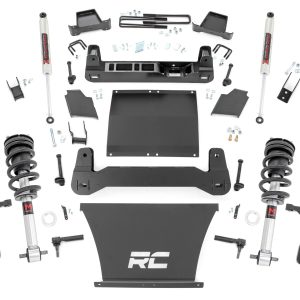 Rough Country 4 Inch Lift Kit AT4/Trailboss M1/M1 Chevy/GMC Sierra 1500 (19-24)/Silverado 1500 (19-24)