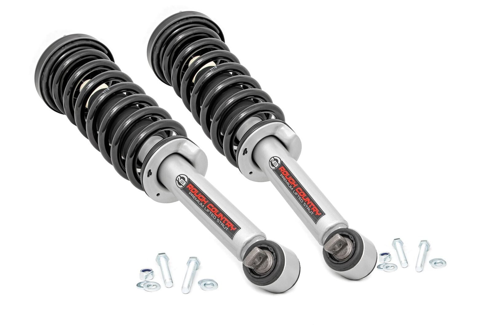 Rough Country Loaded Strut Pair 3 Inch Ford F-150 4WD (2014-2026)