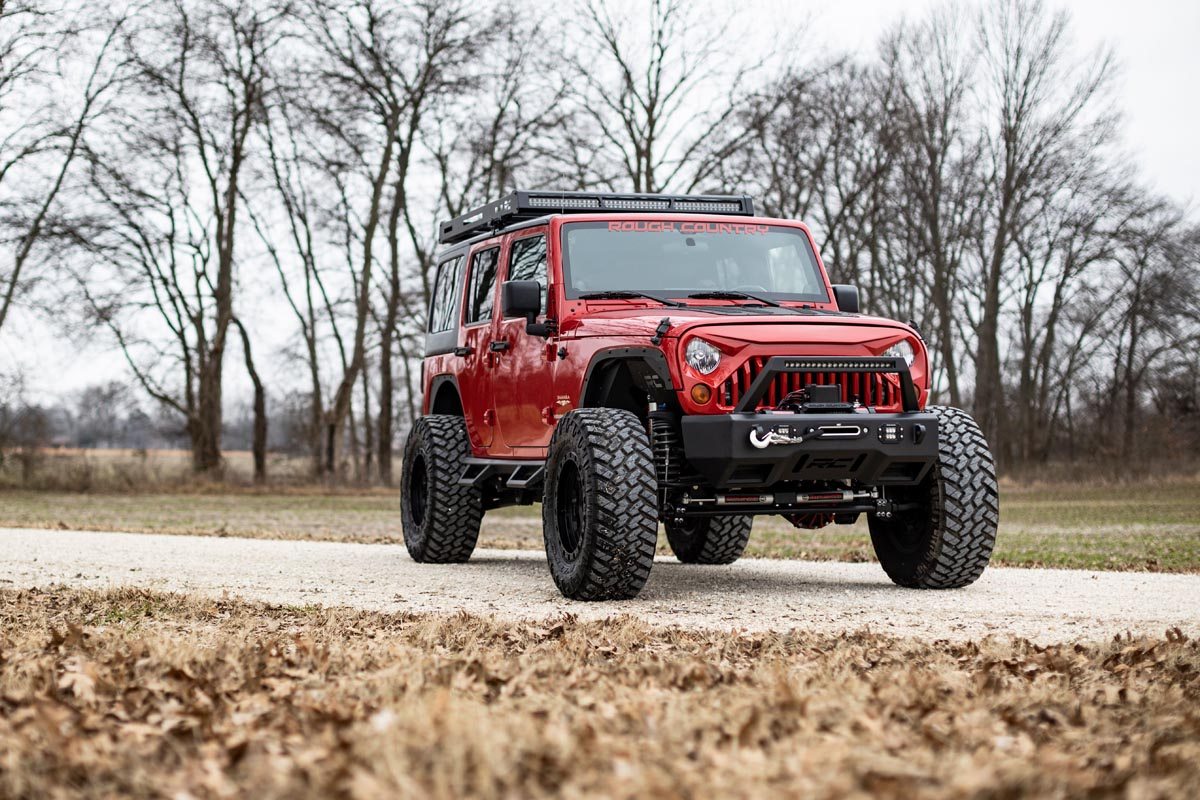 Rough Country Replacement Grille Angry Eyes Jeep Wrangler JK/Wrangler Unlimited (07-18)