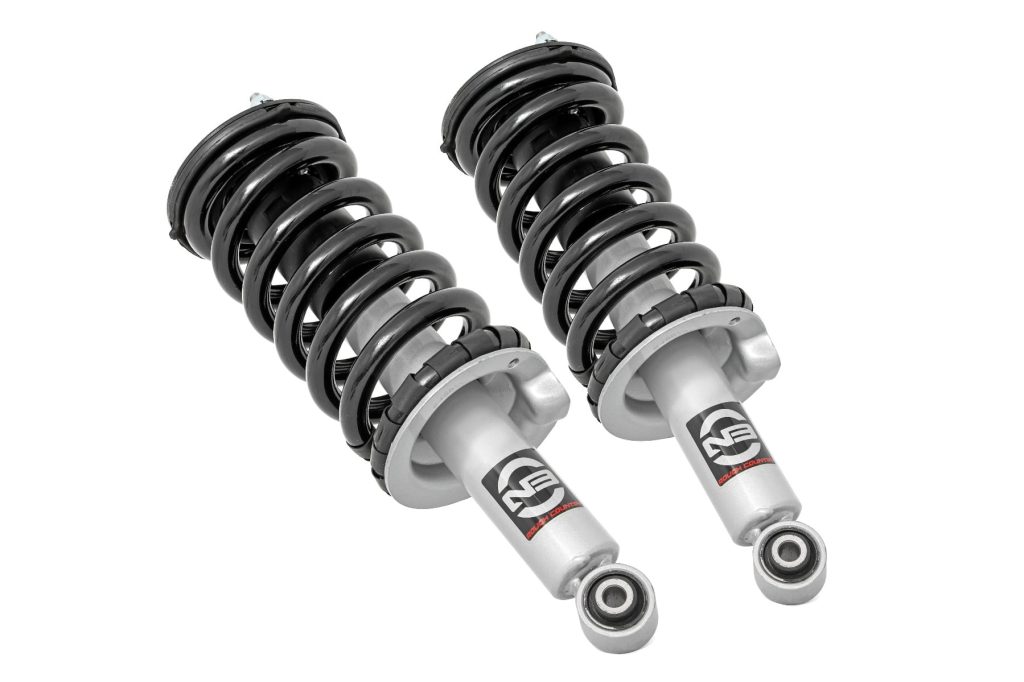 Rough Country Loaded Strut Pair 3 Inch Nissan Titan 4WD (2004-2015)