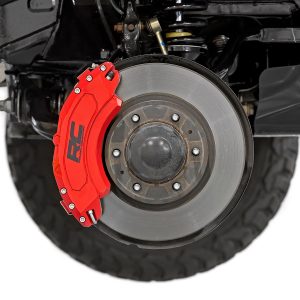 Rough Country Caliper Covers Front and Rear Red Ford F-150 2WD/4WD (2021-2026)