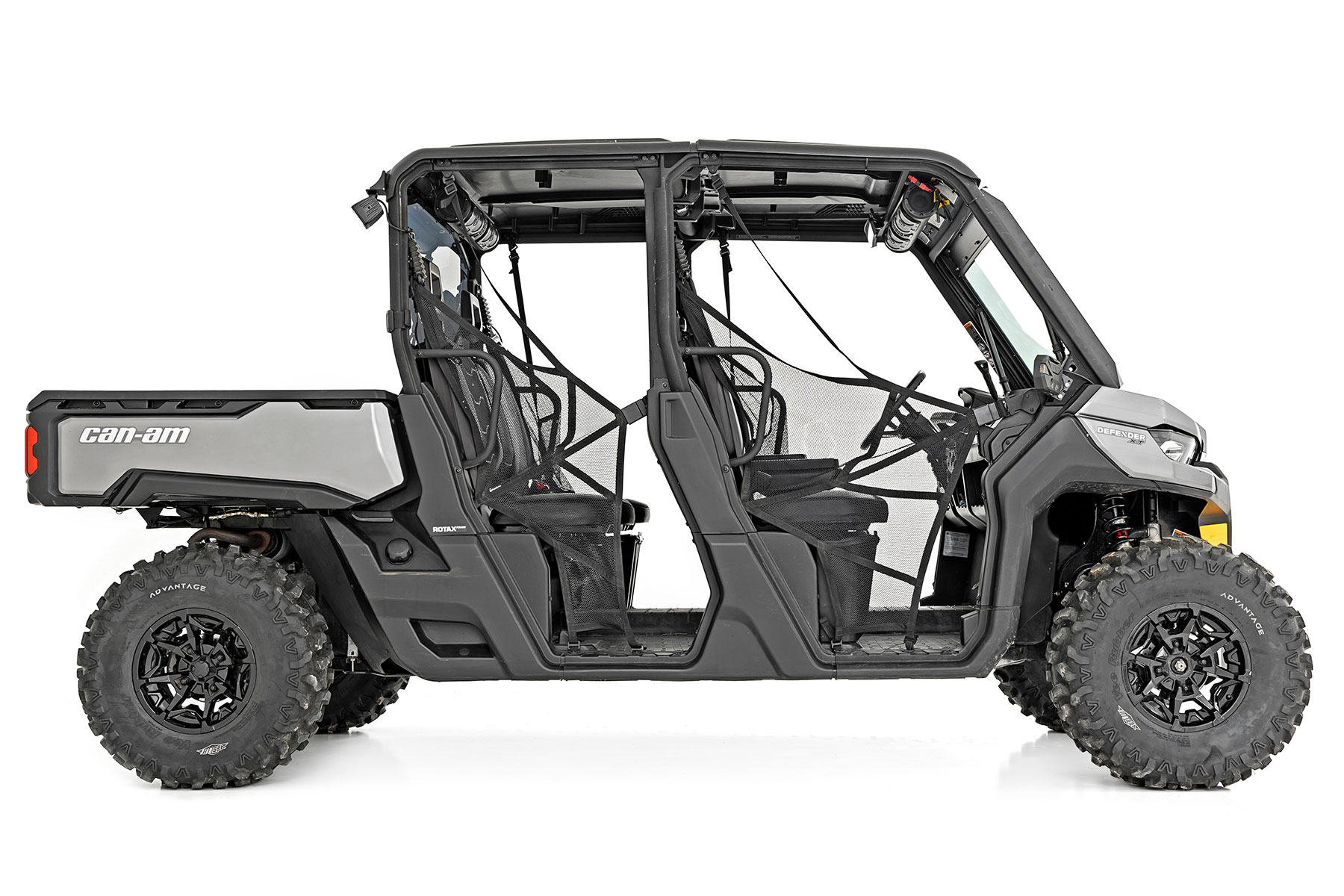 Rough Country M1 Front Coil Over Shocks Ride Height Adjust Can-Am Defender HD5/HD8/HD9/HD10