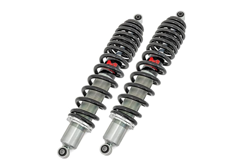 Rough Country M1 Front Coil Over Shocks Ride Height Adjust Can-Am Defender HD5/HD8/HD9/HD10