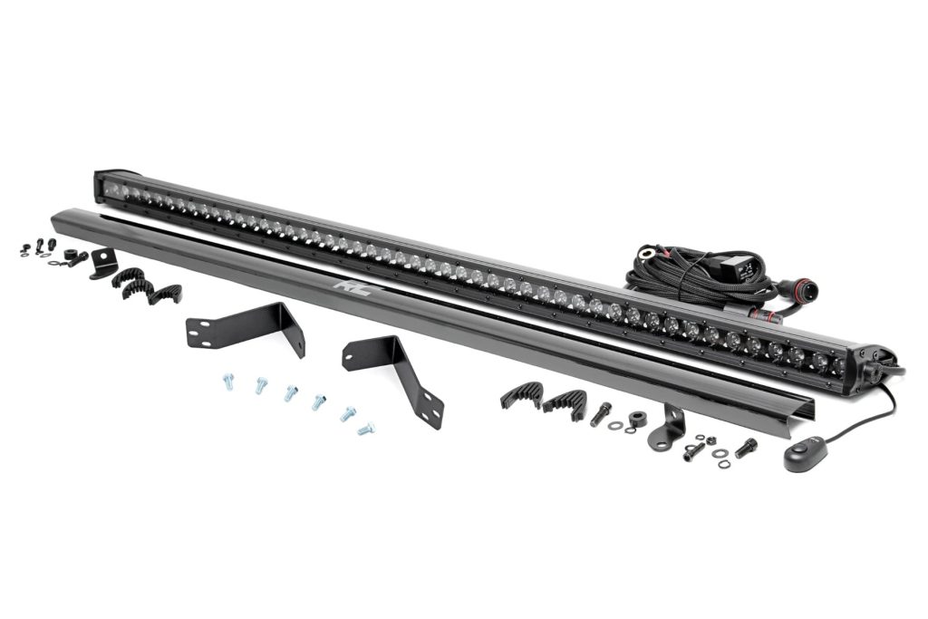Rough Country LED Light Kit Rear Mount 50″ Black Single Row CFMOTO UFORCE 1000