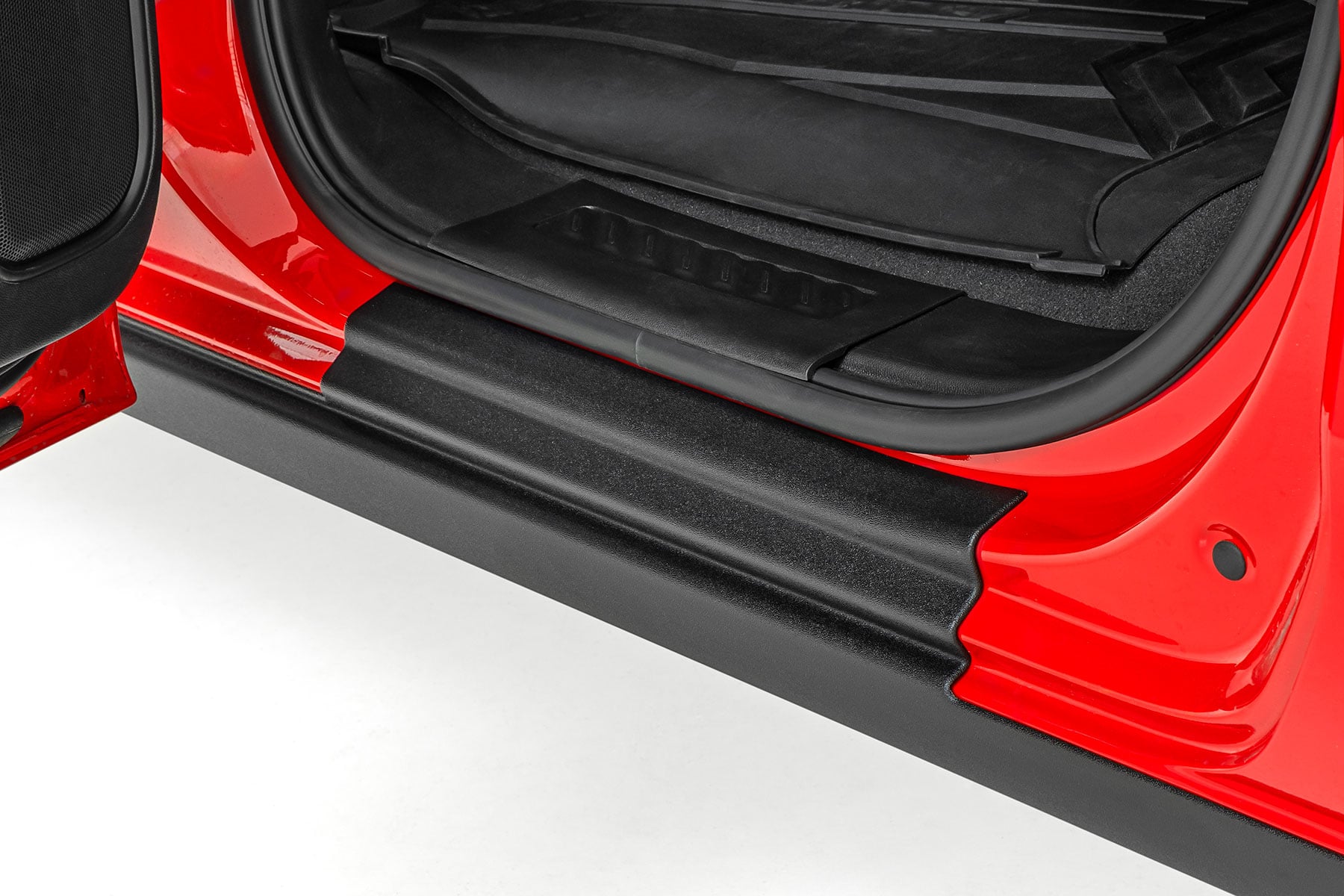 Rough Country Trail Cladding Rocker Sill Plates Chevy Silverado 1500 2WD/4WD (19-26)