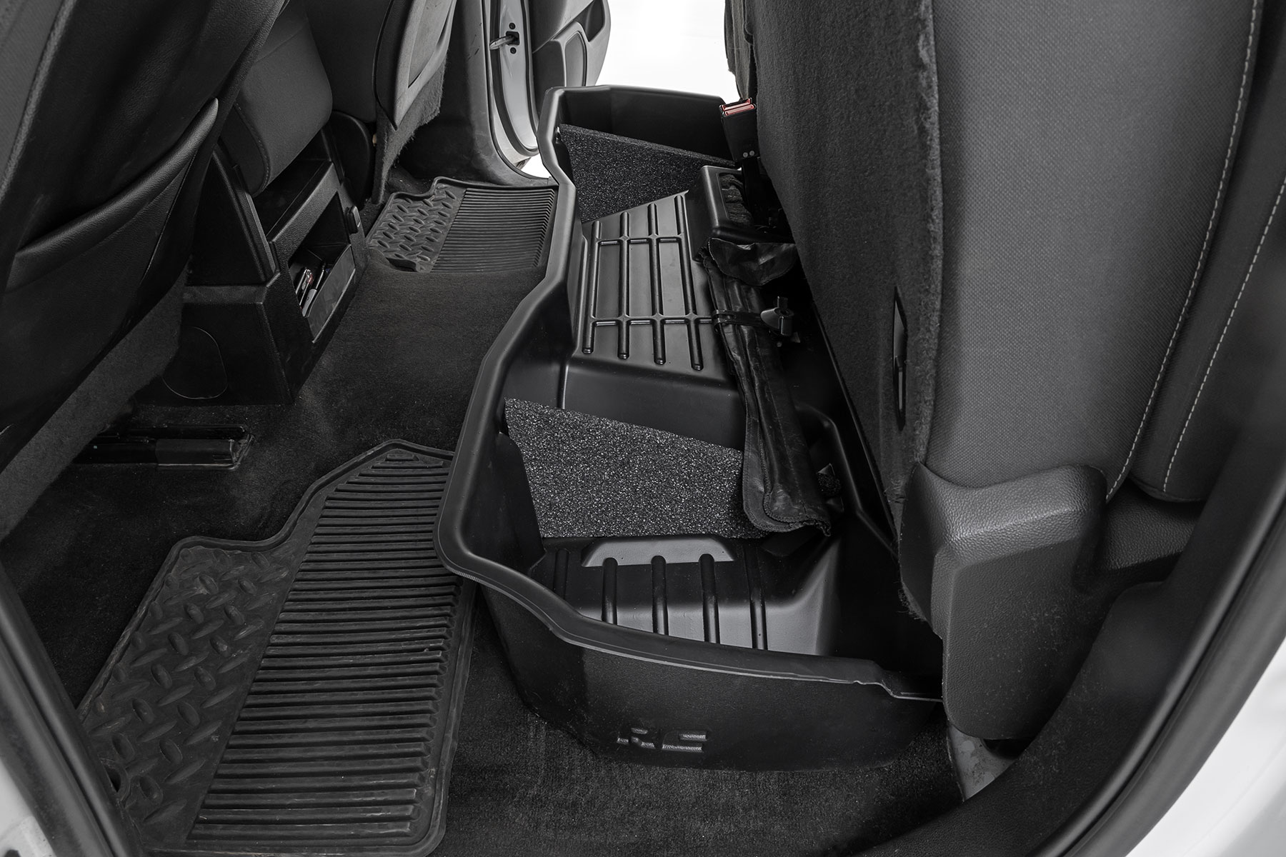 Under Seat Storage | Double Cab | Chevy/GMC 1500/2500HD/3500HD 2WD/4WD — Rough Country