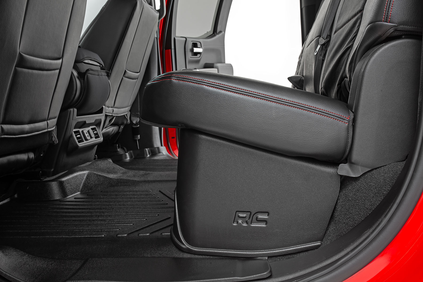 Rough Country Under Seat Storage Crew Cab Chevy/GMC 1500/2500HD/3500HD (19-26)
